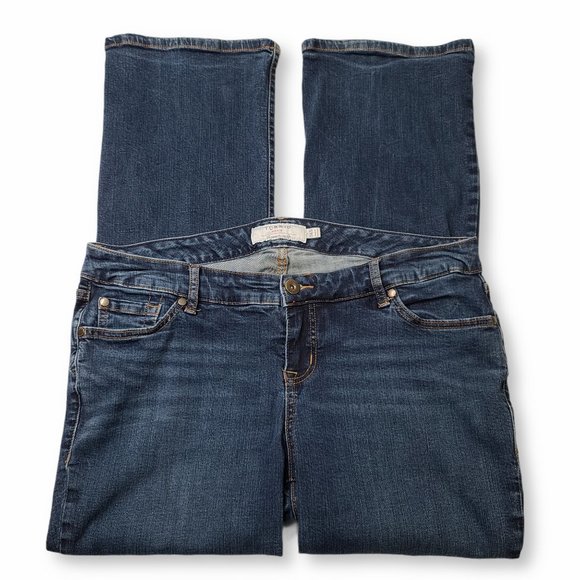 Torrid Blue Bootcut Jeans 14S